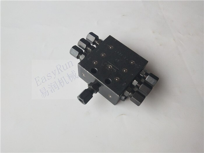 Grease distributor block, Divider Valve SSV series,progressive lubrication divider valve SSV6 way series