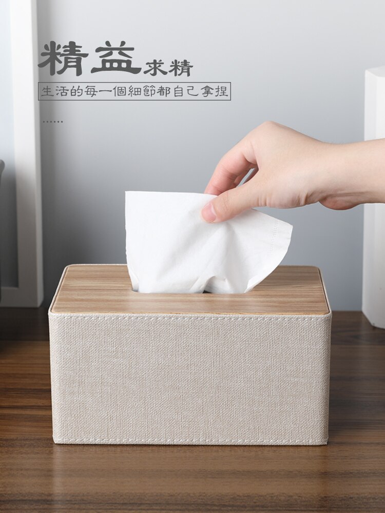 Home Paper Box Living Room Tissue Nordic Simple Li... – Grandado