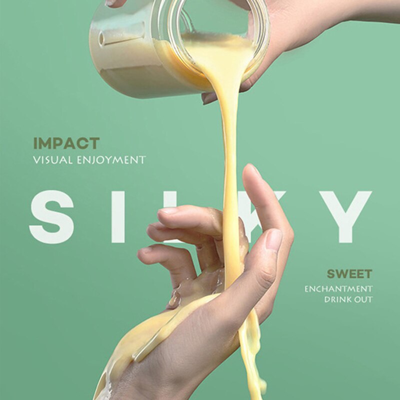 Kitchen 6 Cutter Mini Portable Juicers Mixer Fruit Smoothie Blender For Machine Food Processor Maker Juice Extractor with Cover