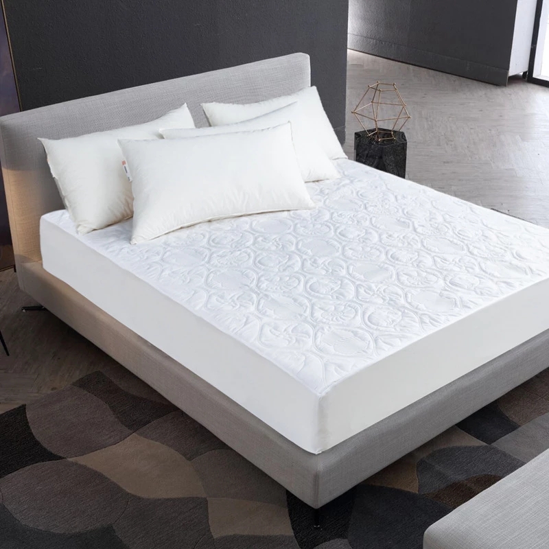 Effen Kleur Gewatteerde Reliëf Waterdichte Matrasbeschermer 160*200 Hoeslaken Stijl Cover Voor Matras Dikke Zachte Pad Voor bedden: color 8 / 140x200x30cm