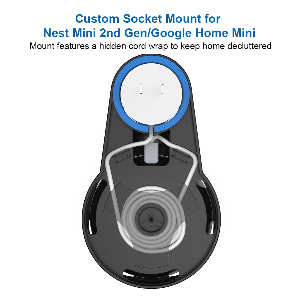 Sportlink Houder Voor Google Thuis Mini Nest Mini Voice Assistent Outlet Wall Mount Stand Beugel Keuken Slaapkamer Badkamer Office