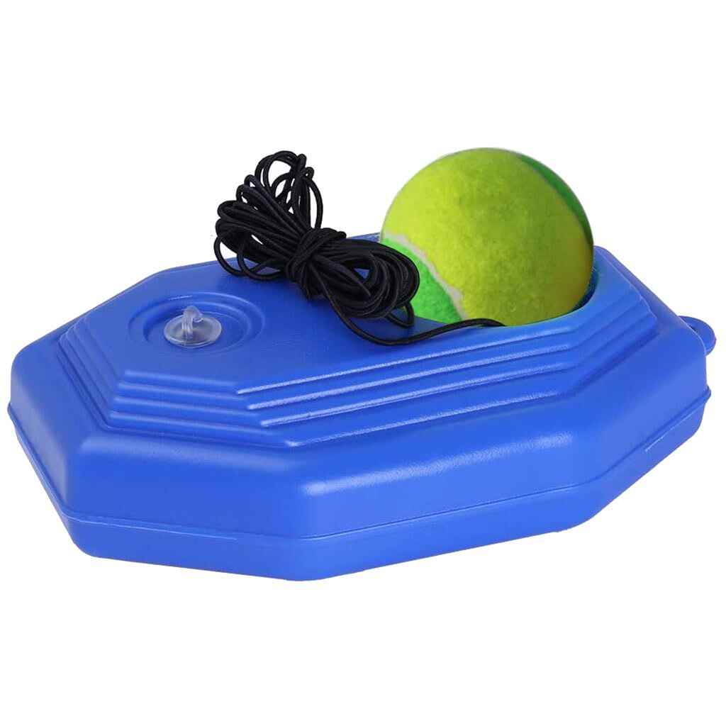 Tennis Trainer Basic Exerciser Tennis Training Tool Met Touw Singles Kloppend Automatische Rebound Rubber Band Sparring Apparaat # P30: Default Title