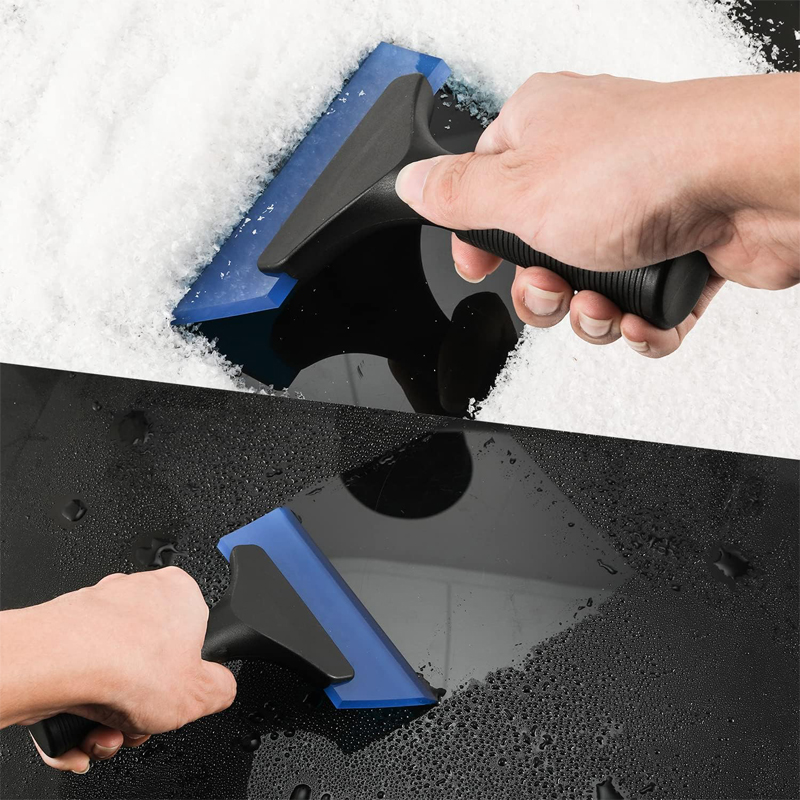 1Pc raschietto pulito pala gomma finestra tinta tergipavimento lama d'acqua tergicristallo vetro pratico strumento detergente autolavaggio rompighiaccio