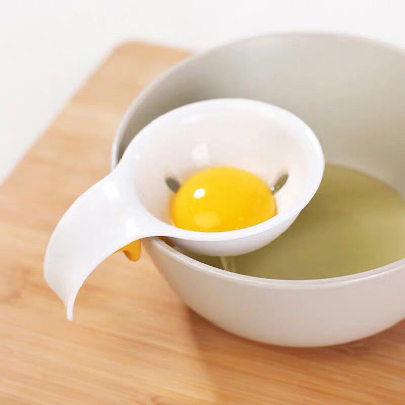 Diy æggeblomme hvid separator ægdeler køkken madlavning æg værktøjer filter æg separator køkken gadgets madlavning gadgets