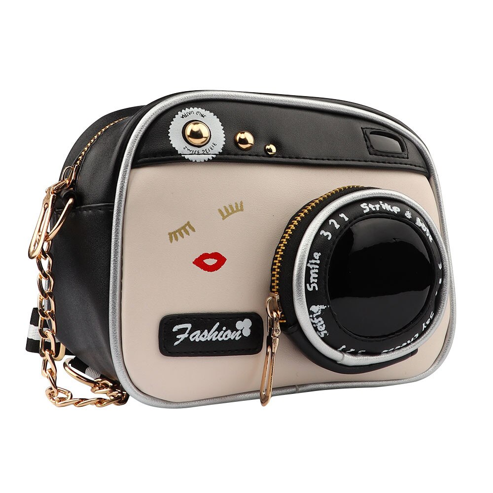Sac à bandoulière Vintage pour femmes, sacoche en forme d'appareil photo avec chaînes, sacoche féminine, # H25, nouvelle ,