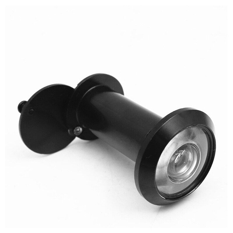 Veiligheid Deur Eye Spy Hole Kijkgaatje Viewer Hoek Verstelbare Glazen Lens Beveiliging Privacy Cover Deur Hardware