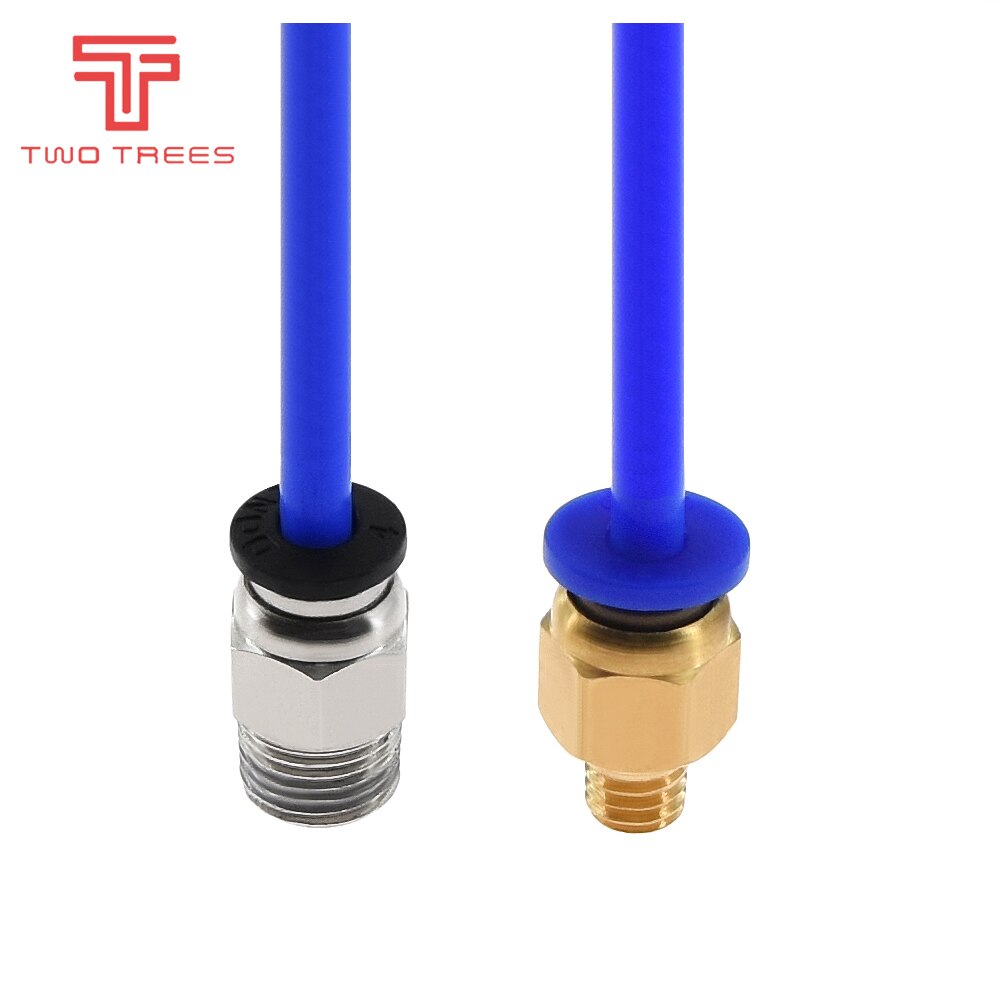 3Set 3D Printer Parts 1M Ptfe Tube Pipe Connectors J-Head Hotend ID 1.9mm OD 4mm Cloned Capricornus Tube for Ender 3 CR10