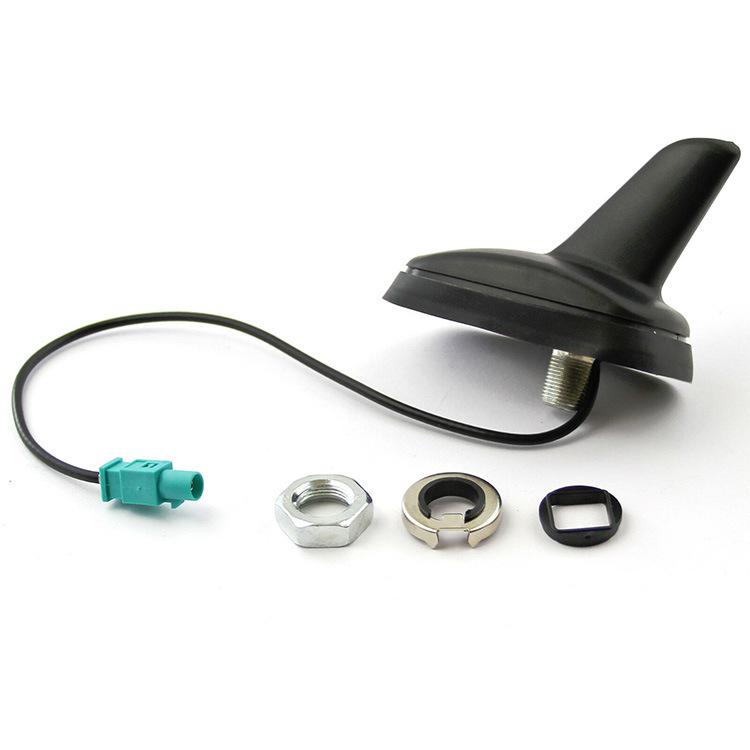 Dragonpad 1Pc Vehicle Active Roof Antenna Shark Fakra for VW Golf 5 6 Passat Polo Tiguan Touran T5 Kit