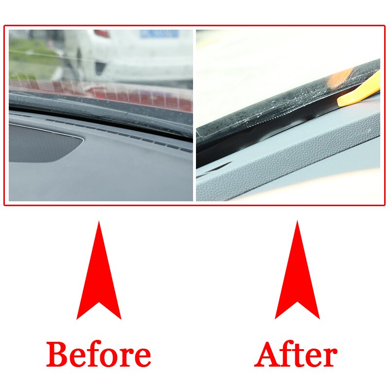 Car-styling For Mazda CX-7 Anti-Noise Soundproof Dustproof Car Dashboard Windshield Sealing Strips Auto Accessories