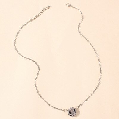 Eenvoudige damesdecoratie sleutelbeenketting kleine duivel spook creatieve carnaval halloween ketting vrouwelijke ketting sieraden