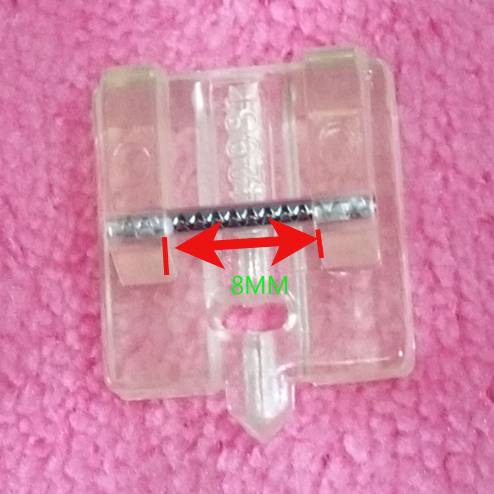 1 stuk Plastic Onzichtbare rits naaivoet voor meeste Pfaff Binnenlandse Naaimachines