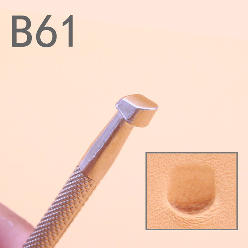 DIY Engraving Tools Handmade Metal Stamp and Die Sets Stamping Tool Leather Craft Working Flowers Embossing Patterns Carving: B61