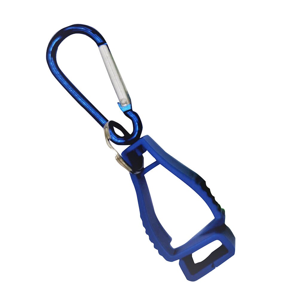 Outdoor Toy Glove Grabber Clip Holder Play Safety Clip Glove Keeper Glasses Helmets Hanger Clamp Grabber Catcher: Blue