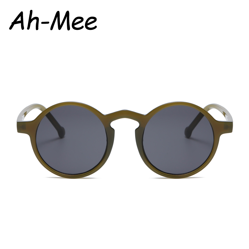 Gafas de sol redondas pequeñas para ciclismo para motocicleta, gafas de sol negras de de Vintage para hombre y mujer, gafas de conducción Unisex