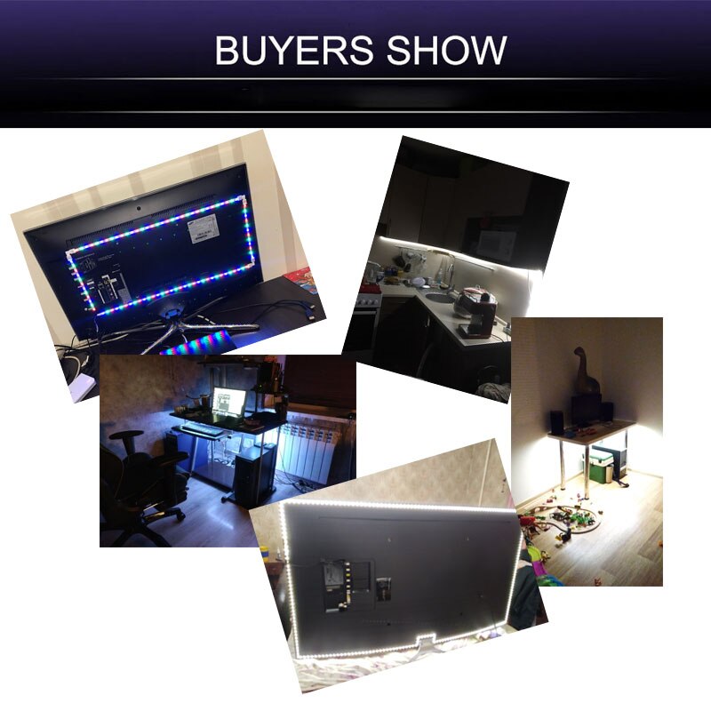 USB 3XAA Batterij LED Strip DC 5V Flexibele Licht 60LEDs 50CM 1M 2M 3M 4M 5M SMD 2835 Desktop Decor Screen TV Achtergrond Verlichting