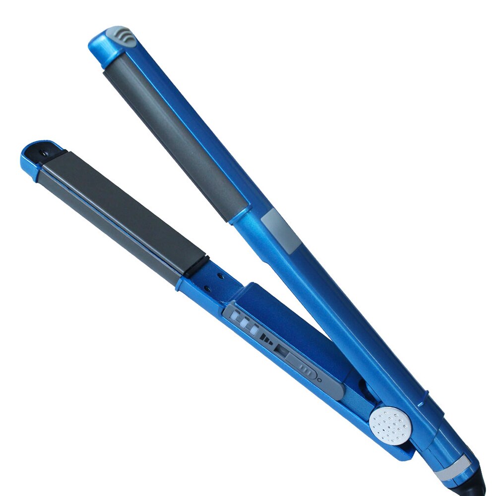 Nano Titanium Pro Hair Straightener Flat iron Iron adjust temperature wet and dry Fast Heat Not hurt hair