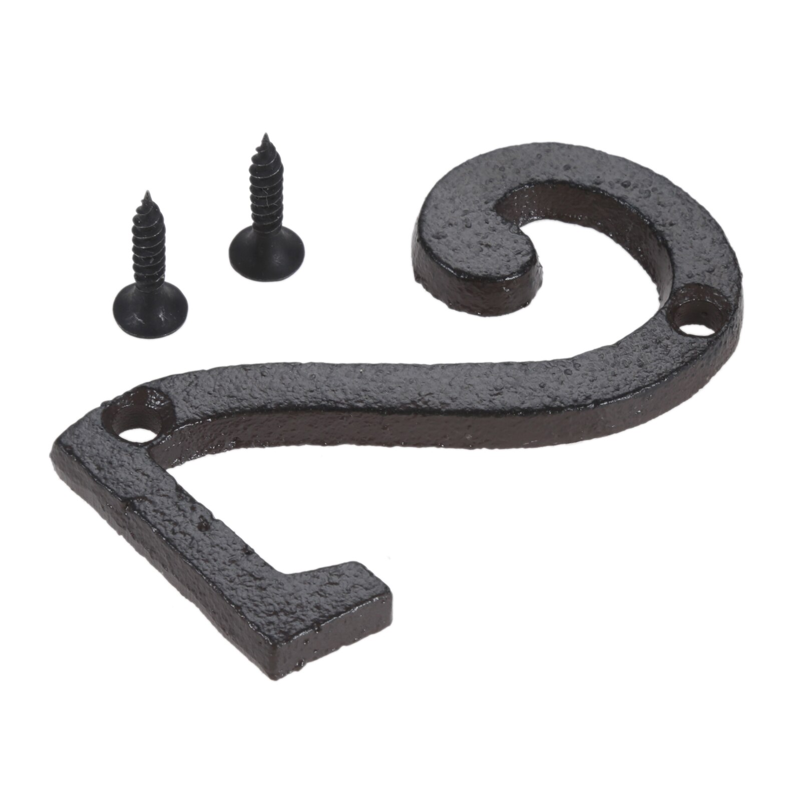 Metall Buchstaben Zahlen Zeichen w/schraube 7,5-8cm Schwere Textur Gusseisen Türschild Wand Ornament DIY Home/Hotel/Bar Outdoor Adresse