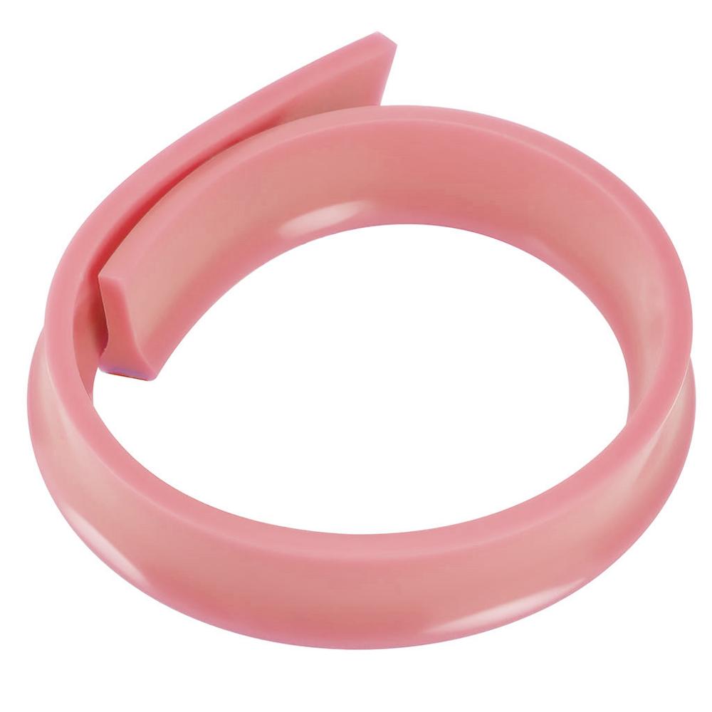 Home Flexible Shower Threshold Water Dam Shower Barrier and Retention System 0.5/1/1.5/2/2.5M Pink Water Retaining Strip