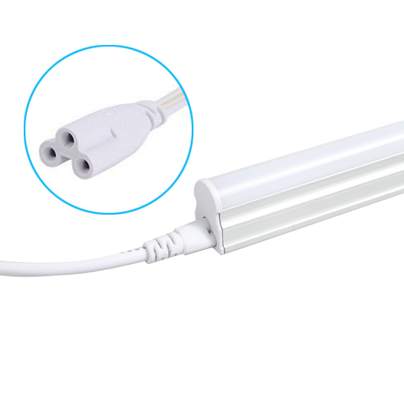 1.8M EU US Plug T5 T8 Tube 3 pin Wires Connecting Cable Connector with Switch for T5 T8 Integrated Led Tubes Lamps Lights