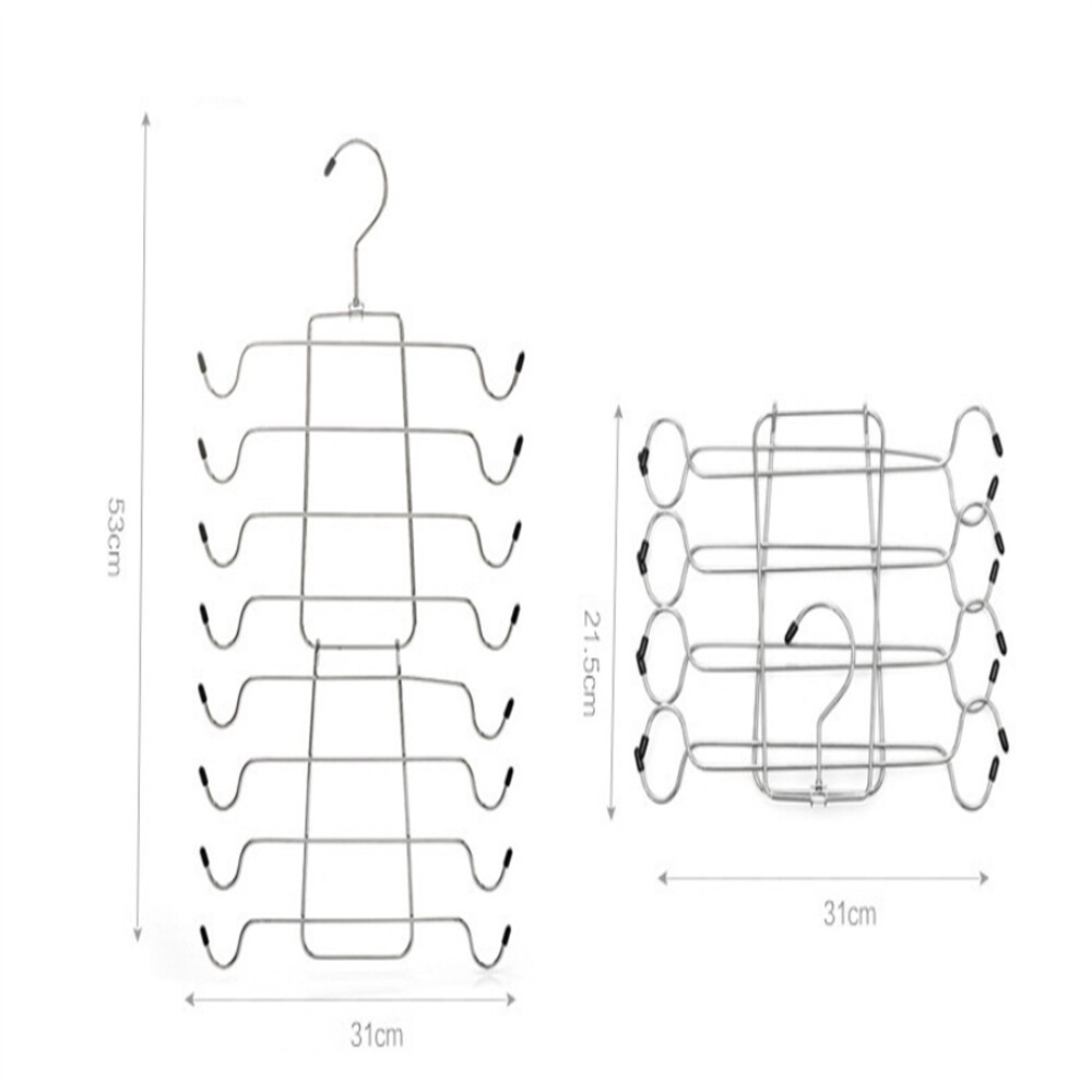 Multi-port Clothes Hanger Closet Organizer Space Saving Rack Cabide Tank Top Bra Storage Strappy Dress Bathing Suit Hangers