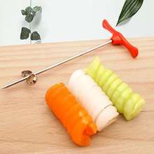 Handleiding Roller Spiral Slicer Radijs Aardappel Tools Groente Spiraal Cutter Keuken Accessoires Fruit Carving Tools