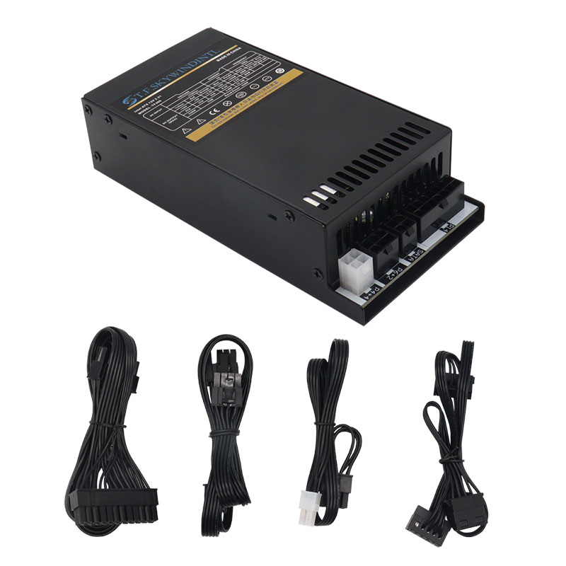 SOLO alimentatore 220V Flex ATX 350W Alimentatore completamente modulare Full Voltage 220V AC Full Power per sistema POS AIO Alimentazione di gioco desktop