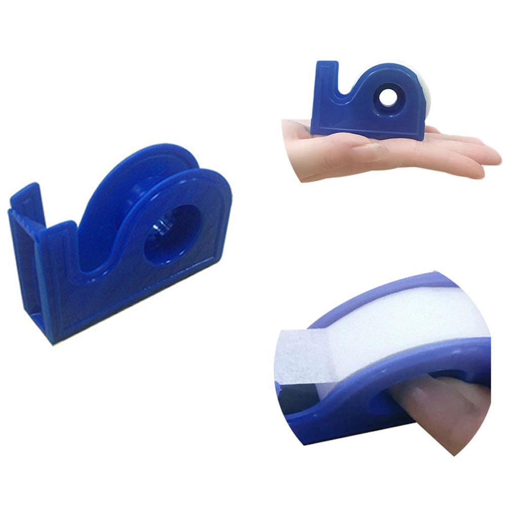 2 stk øjenvippeforlænger tape cutter podning øjenvipper skæring klæbende tape holder makeup værktøjer abs tape cutter tilfældig farve