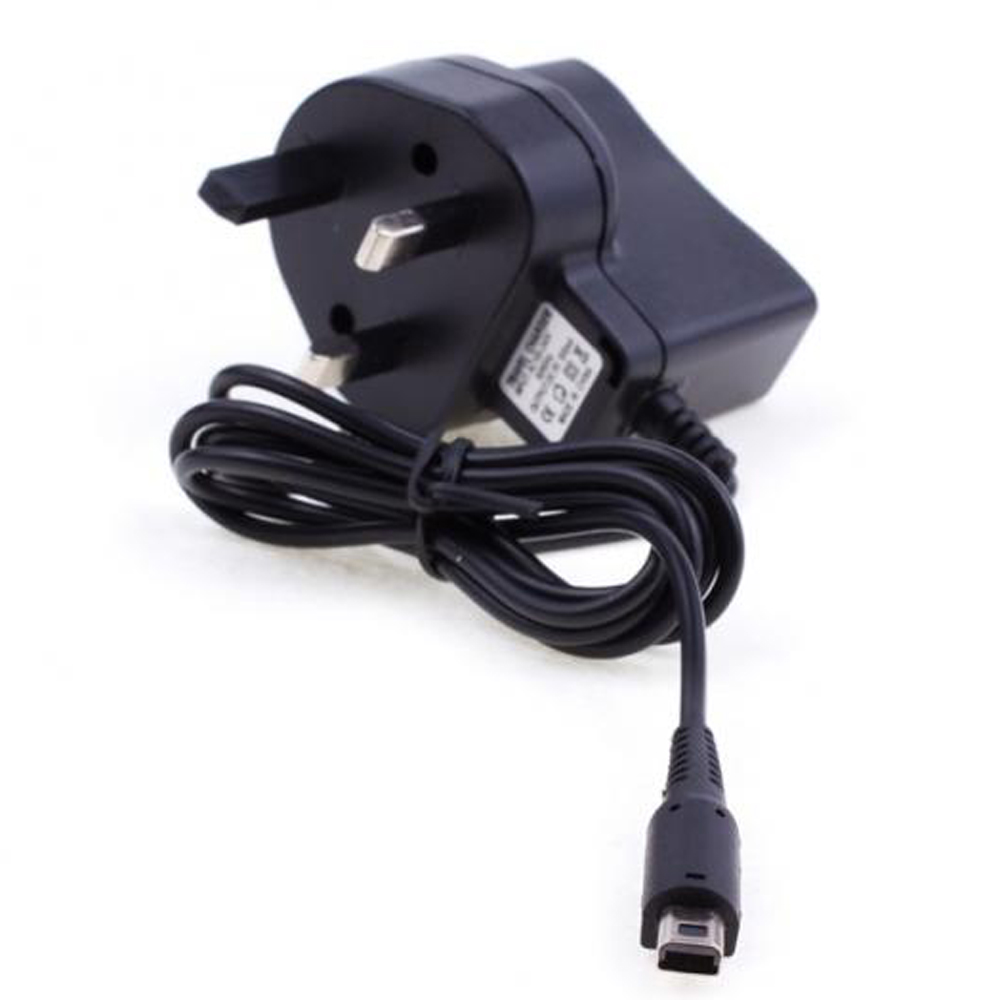 UK Plug AC Adapter Power Supply Home Travel Wall Charger for 3DS