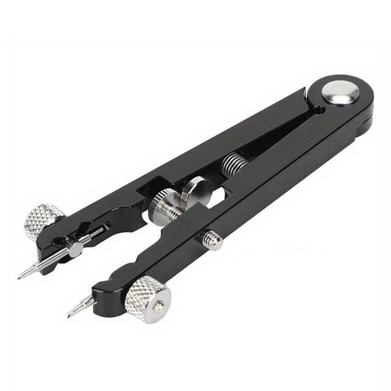 Watch Spring Bar Plier Tool Kit Spring Bar Tweezer Tool For Watch Wrist Bands Strap Removal Repair Fix Set: black