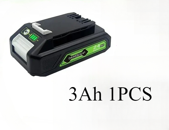Neue Für Greenworks 24V 6,0 Ah Lithium-Batterie Greenworks Batterie für Greenworks 24V 48V Werkzeuge MO24B410 MO48L4211 HT24B210 21342: Grau