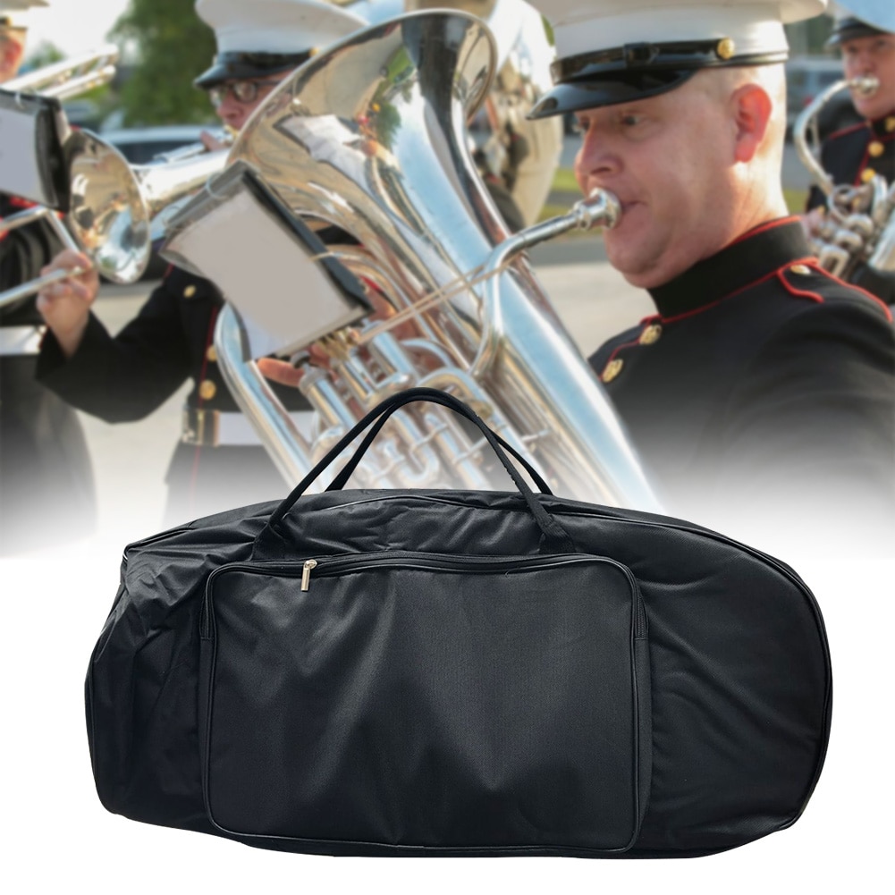 Tuba Bag Instrument Thick Sponge Breathable Backpack Oxford Cloth Universal Protective Accessories Portable Large