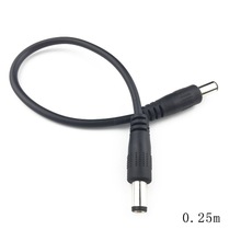 Dc Power Plug 5.5X2.1 Mm Male Naar 5.5X2.1 Mm Mannelijke Cctv Adapter Connector Kabel Y98E