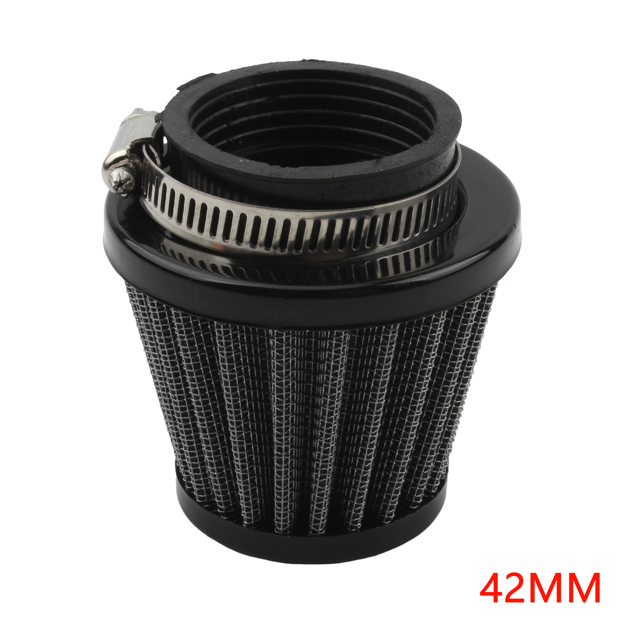 Motorcycle 42mm 44mm Air Filter Mushroom Head Filters Universal Carburetor Air Intake Filter Cleaner Motocross ATV Dirt Bike: Ivory