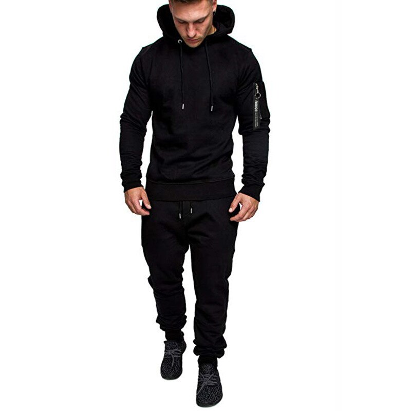 Mannen Winter Sportkleding Stijl Arm Rits Hooded Trui Alle-Wedstrijd Casual Sport Dragen Voor mannen