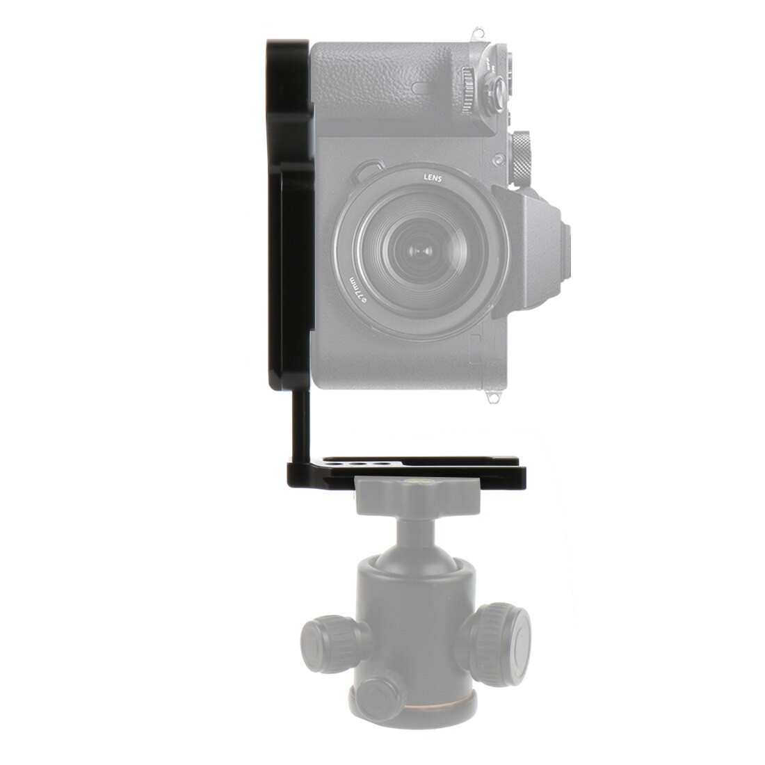 A7M4 sgancio rapido a forma di L piastra con estensione scarpa fredda L tipo staffa di regolazione estensibile per Sony A7M4 A7R4 A92 ILCE-9M2