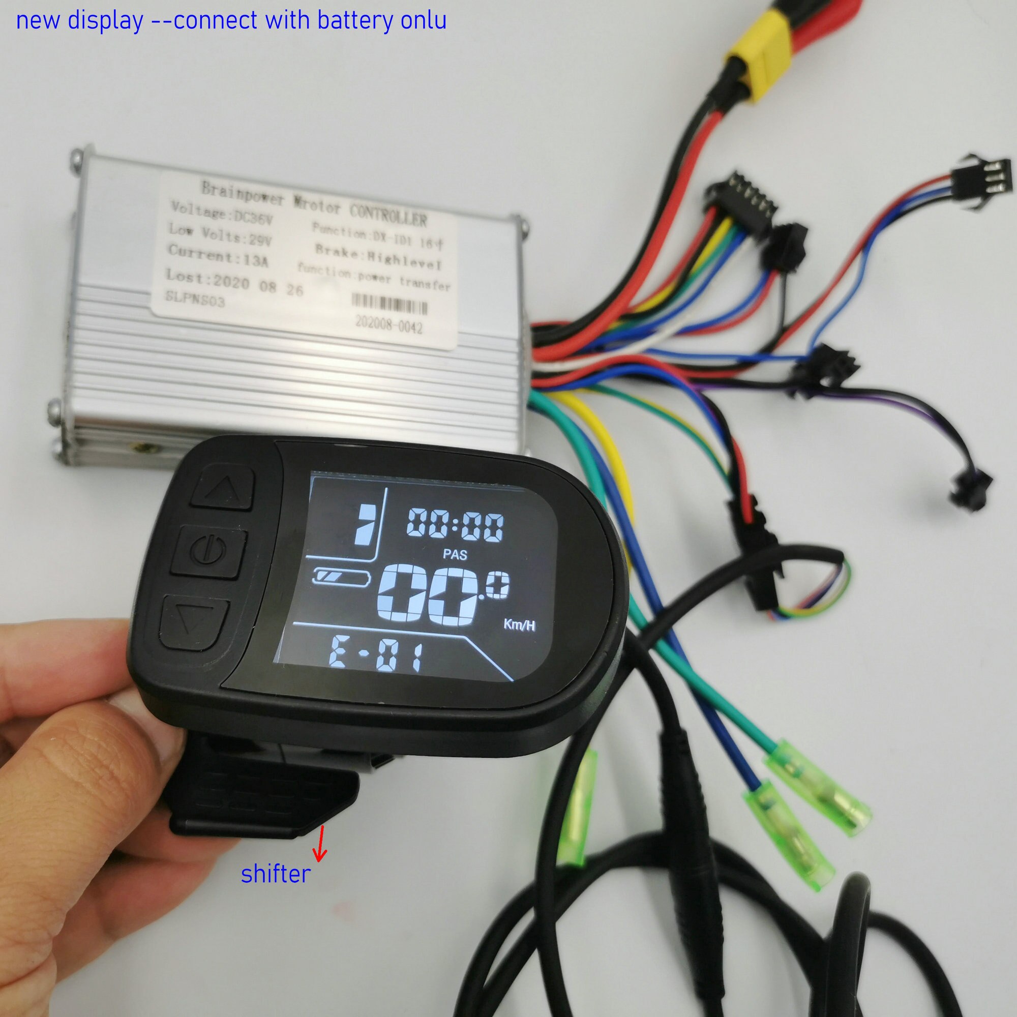 36v250w13A 6Mosfet BLDC contrôleur Mini taille pour CMSF16/CMSF16 PLUS vélo électrique pliant avec batterie au LIthium accessoire de vélo