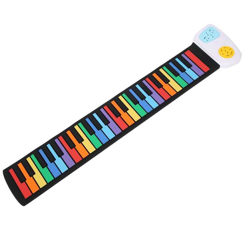 Roll Up Piano Muziekinstrument Flexibele Piano Beginners Voor Kinderen