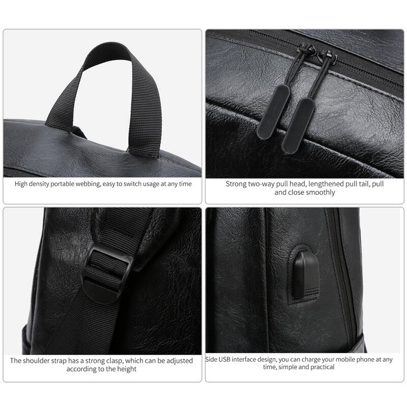 Adisputent sac à dos pour ordinateur portable imperméable multifonctionnel sacs à dos cartable Mochila Sport randonnée voyage sac à dos garçons Bookbag gris
