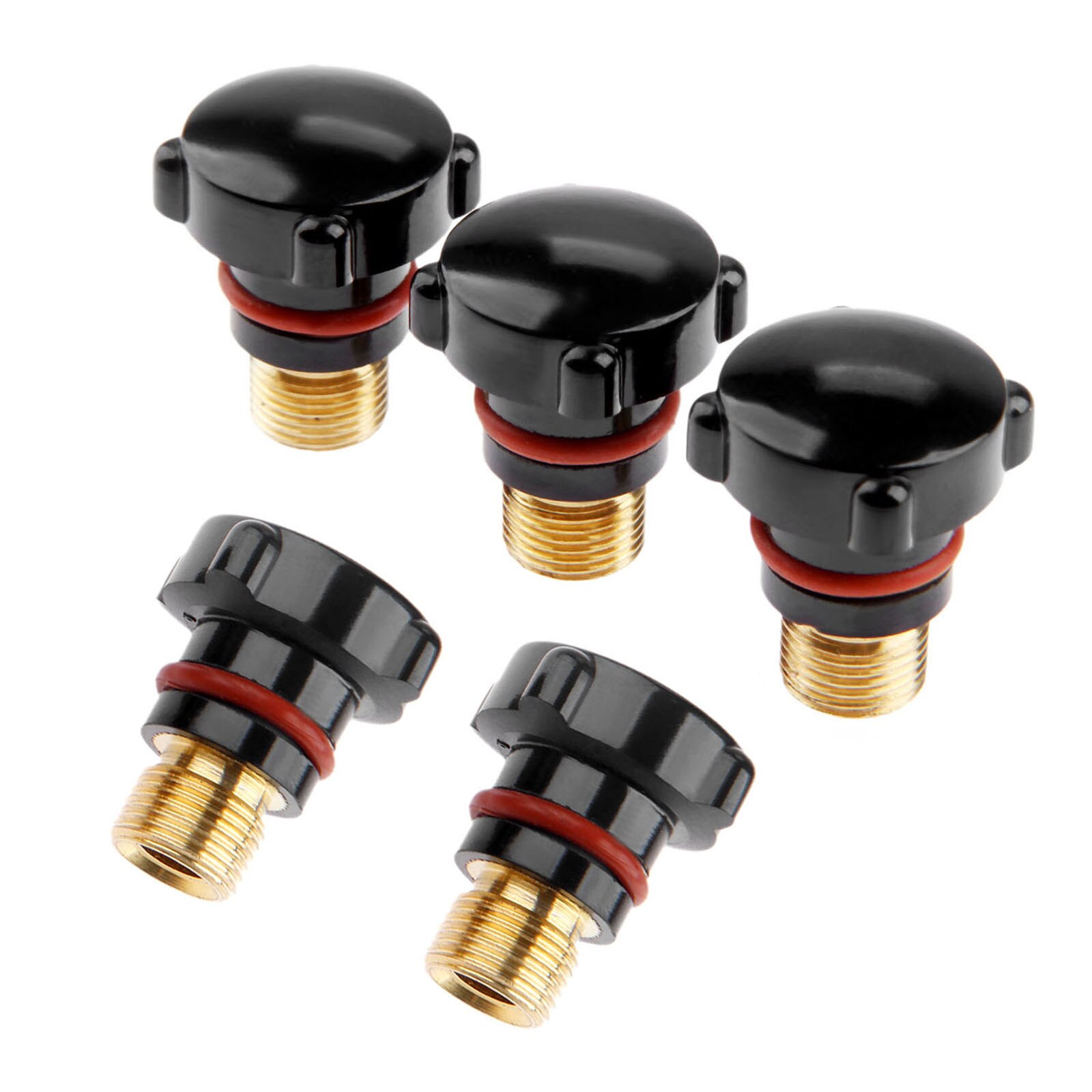 5Pcs 57Y04 TIG Welding Back Cap (Short) for WP17 18 26 TIG Welding Torch Lincoln PTA17 18 26 Torch Miller Diamondback DB17 18 26