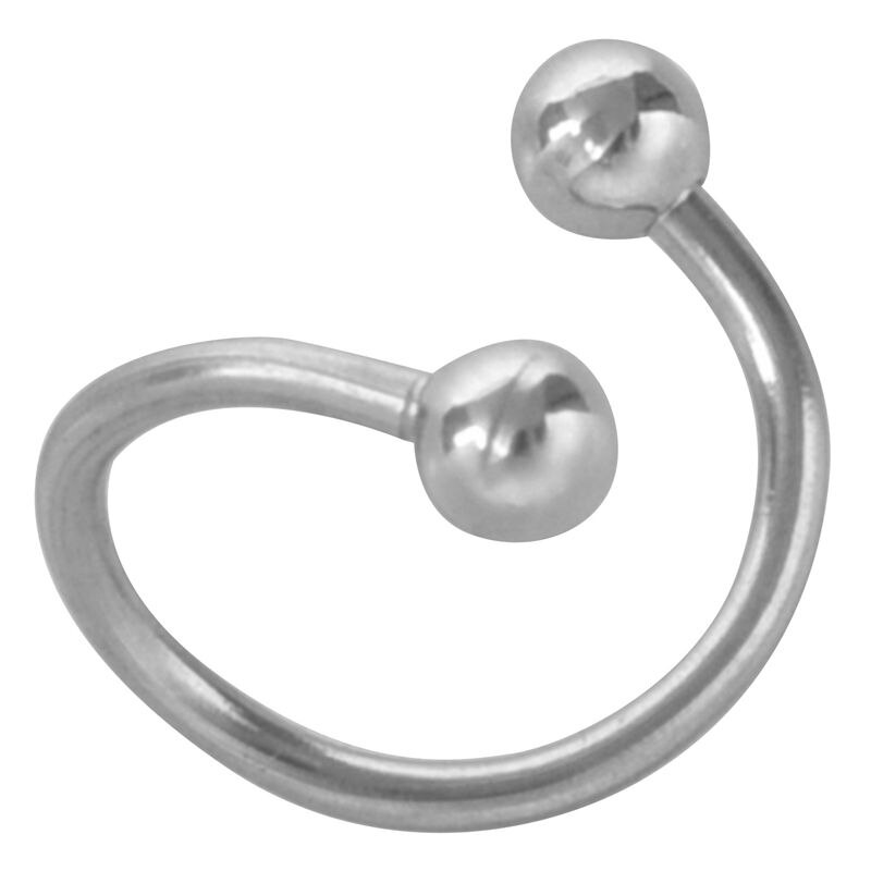 Stainless Steel Flexo Twist Helix Cartilage Ring Earring Piercing Lots Silver