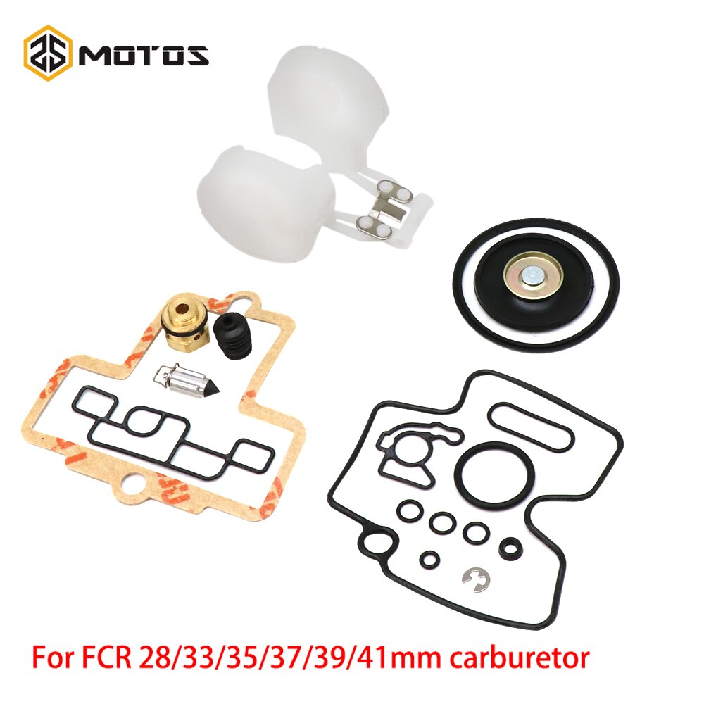 Zs motos förgasare ombyggnadssats för keihin fcr lutande kropp 39 41 motorer motorsåg motor reparationsset fcr förgasare reparationssats
