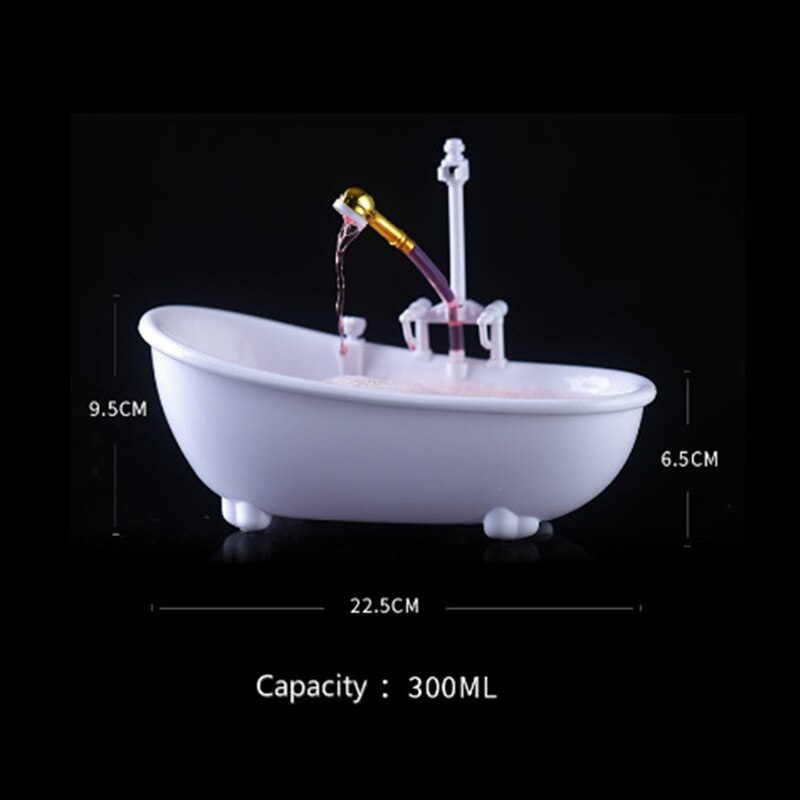 Bathtub Cocktail Bar Wine Glasses Charms Sorbet Smoothie Cold Drink Cup Container FP8