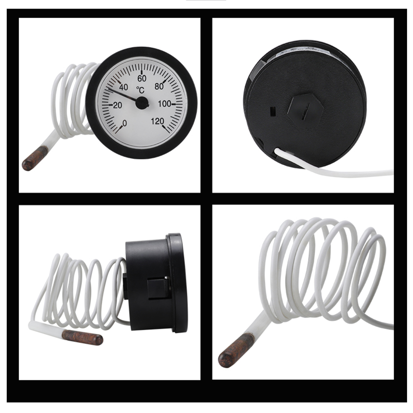 Pyrometer Hoge Temperatuur Sensor Voor Ketel Industrie Air Gas Temperatuursensor 120 ° Meter Gauge Water Tester Thermometer