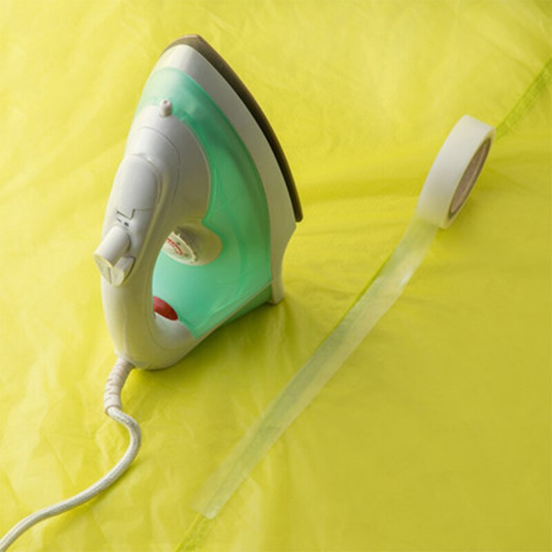 DIY 1 Meter Waterproof Seam Sealing Tape Iron On Melt PU Coated Fabrics for Sportswear Clothing Tent repair