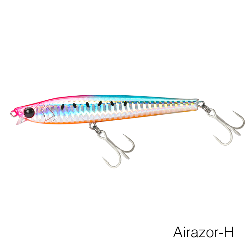 TSURINOYA leurre de pêche coulant 85S 105S crayon à lèvres courtes aérateur 85mm 20g 105mm 30g Max 90m longue coulée appâts durs d'eau salée: 150mm / Laiton antique