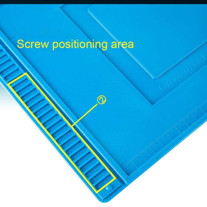 Heat Insulation Working Mat ESD Soldering Station Heat-resistant Phone Repair Maintenance Mat Electrician Insulator Pad Platform