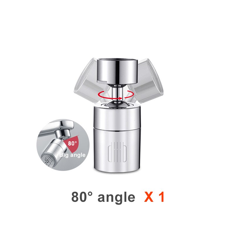 Xiaomi diiib küchenhahn-luftsprudler wasserhahndüse bubbler wassersparfilter 360- grad 2- durchfluss spritzwassergeschützter wasserhahnanschluss: 80 winkel   x  1
