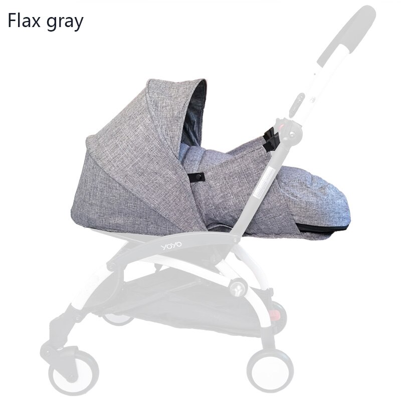 Cochecito de bebé recién nacido, nido de nacimiento para Babyzen Yoyo + Yoya Babytime, cesta de invierno de 0 a 6M, bolsa de dormir, accesorios para carritos: 09