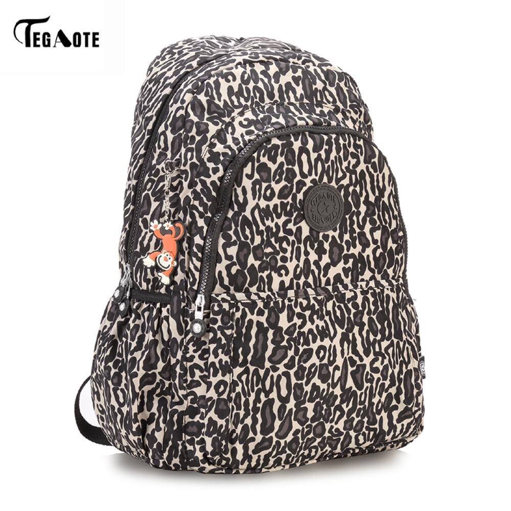 TEGAOTE Large Capacity Backpack Women Preppy School Bags For Teenagers Men Nylon Travel Bags Girls Laptop Backpack Mochila