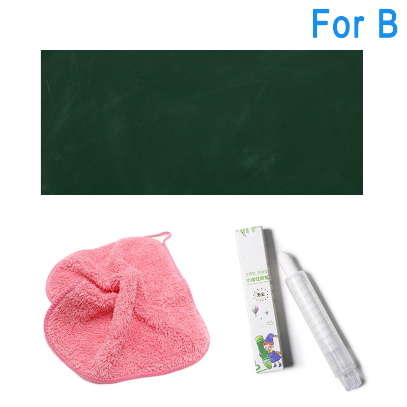 45*100cm itseliimautuvaa irrotettavaa kuivapaperia liitutaulu liitutaulu valkoinen taulu tussi graffiti seinätarra lasten maalaukseen: Vaihtoehto 5